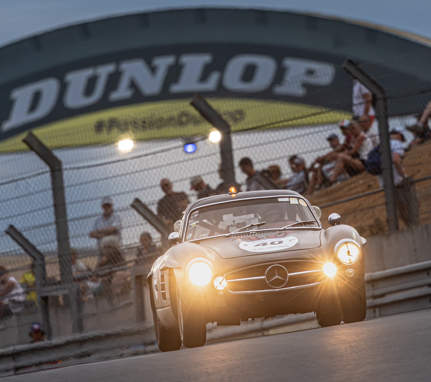 300 SL Gullwing Claims Class Victory Le Mans Classic 2025
