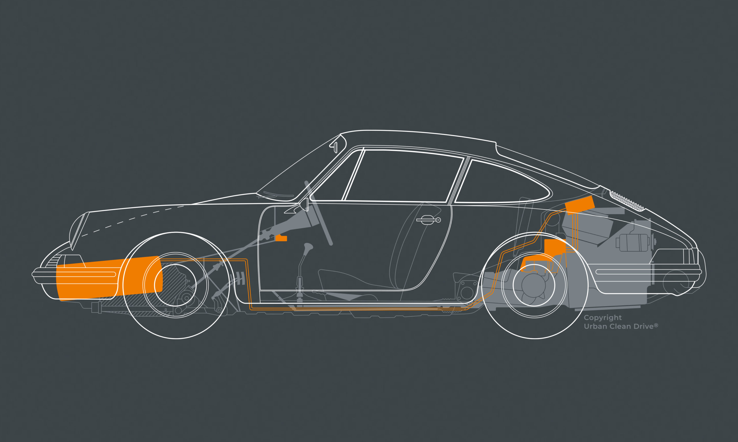 World's First Classic Porsche 911 Plug-In Hybrid With ADD On E-Engine