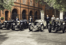 Works Team For Le Mans Classic Recreates Famous Bentley Boys Photo