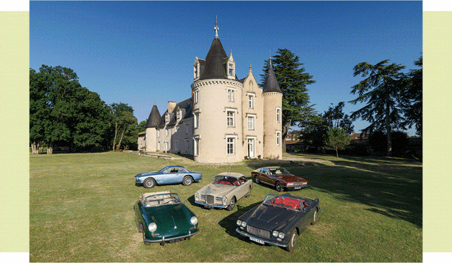 Artcurial Auction At Château de Vernon Automobile Museum