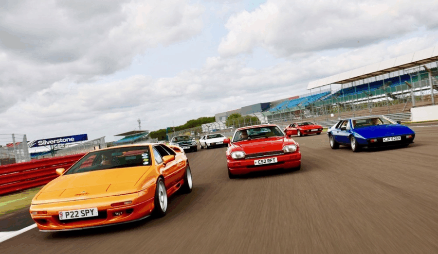 Jaguar & Lotus Icons At Silverstone Festival