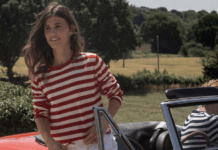 Connolly Summer Stripes Alaia photographed by Lara Antoniades at Connolly Brothers in Kent