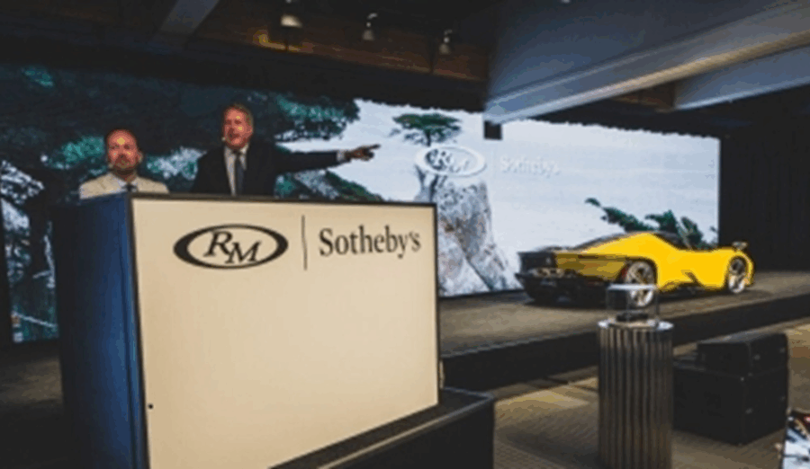 RM Sotheby’s Tops $165 Million At Monterey Car Week