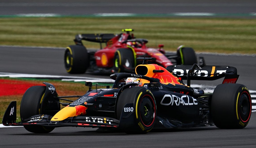 Max Verstappen's Title Winning Oracle Red Bull RB18 At Silverstone Festival