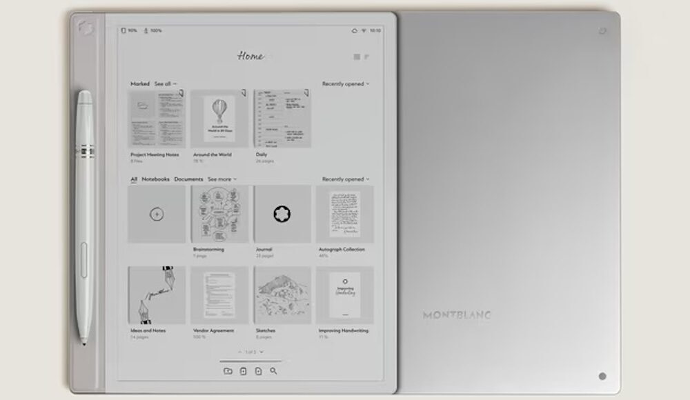 Mont Blanc Digital Paper