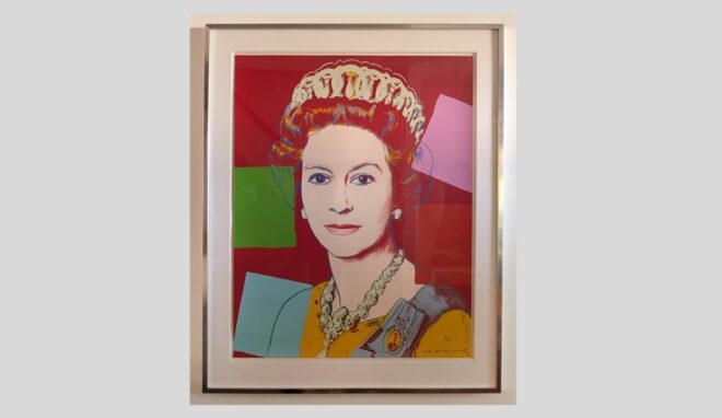 Andy Warhol X Queen Elisabeth II X Artnet