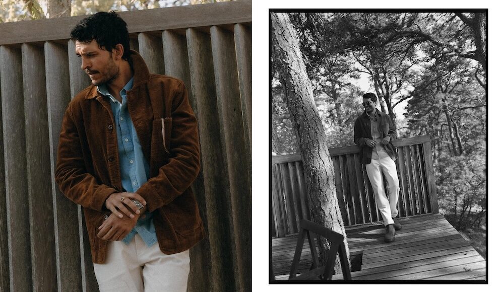 The Ojai Jacket In Bourbon Corduroy By Taylor Stitch