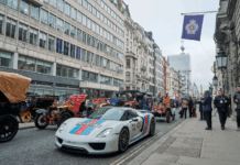 London’s Pall Mall With Spectacular Motoring Showcase