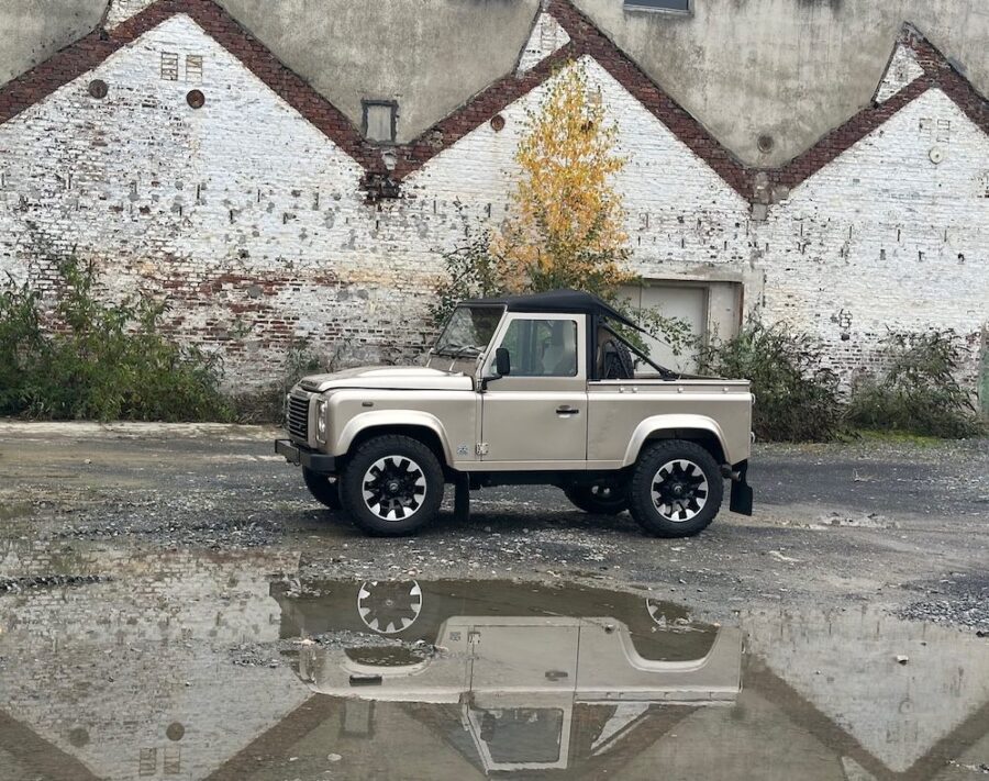 The Classic Defender Works V8 Soft Top