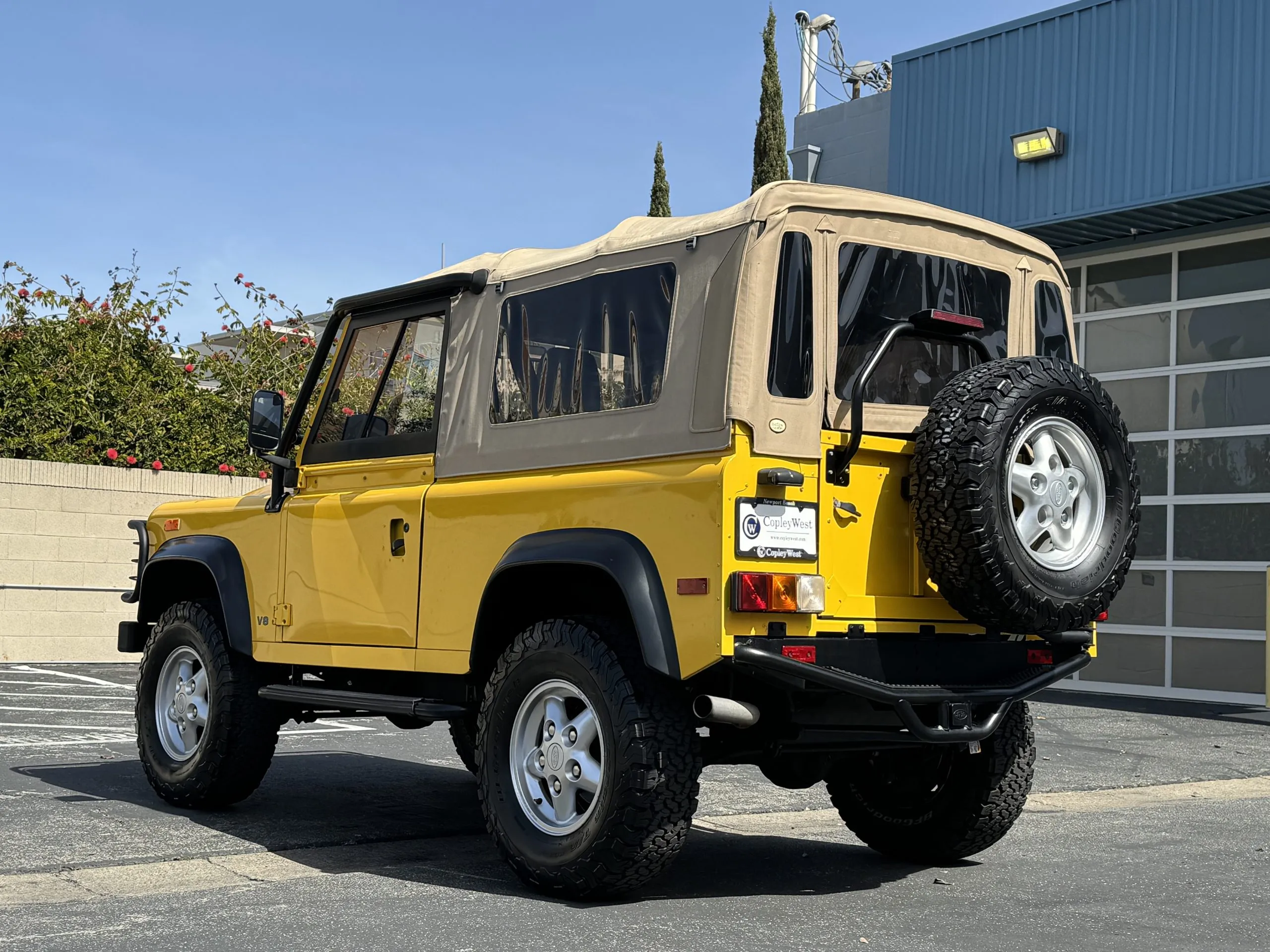 1994 Land Rover NAS Defender 90 Convertible 3 13 1
