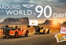 Around the World in 90 Days : The Morgan Musketeers