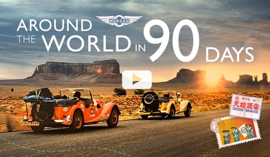 Around the World in 90 Days : The Morgan Musketeers