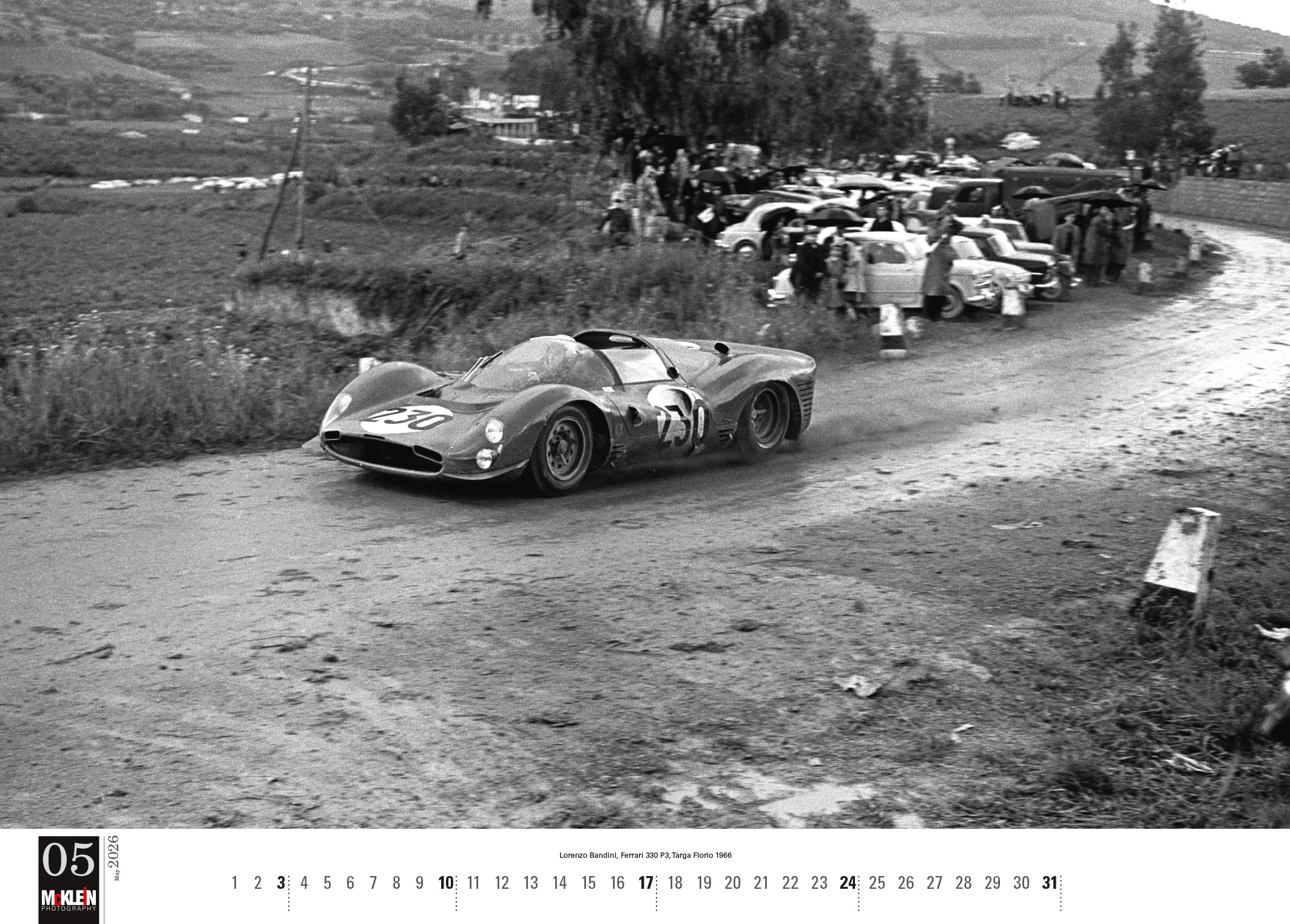 2026 Motorsport Classic Calendar By McKlein 2 MotorsportClassic2026 06