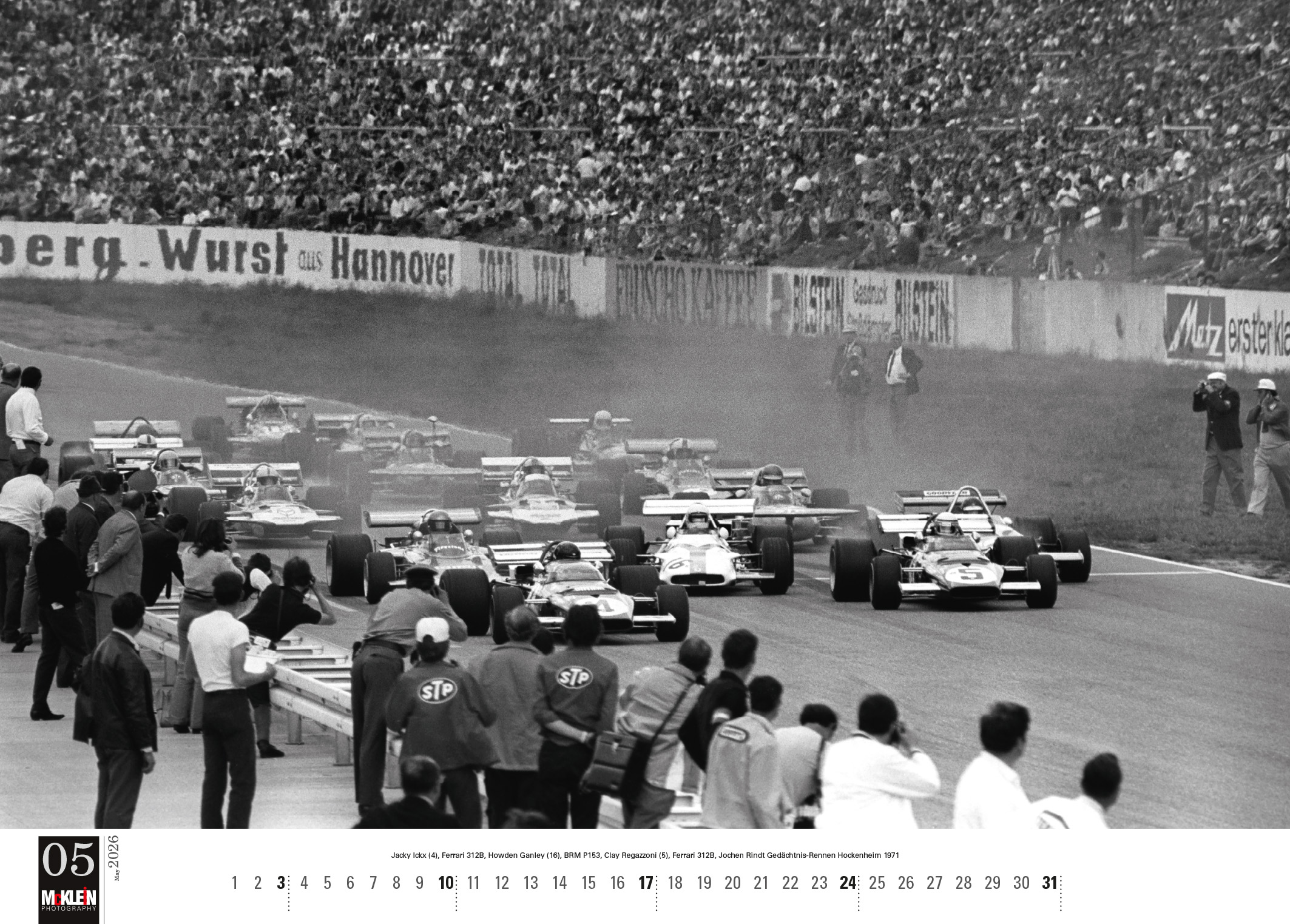 2026 Motorsport Classic Calendar By McKlein 3 MotorsportClassic2026 07