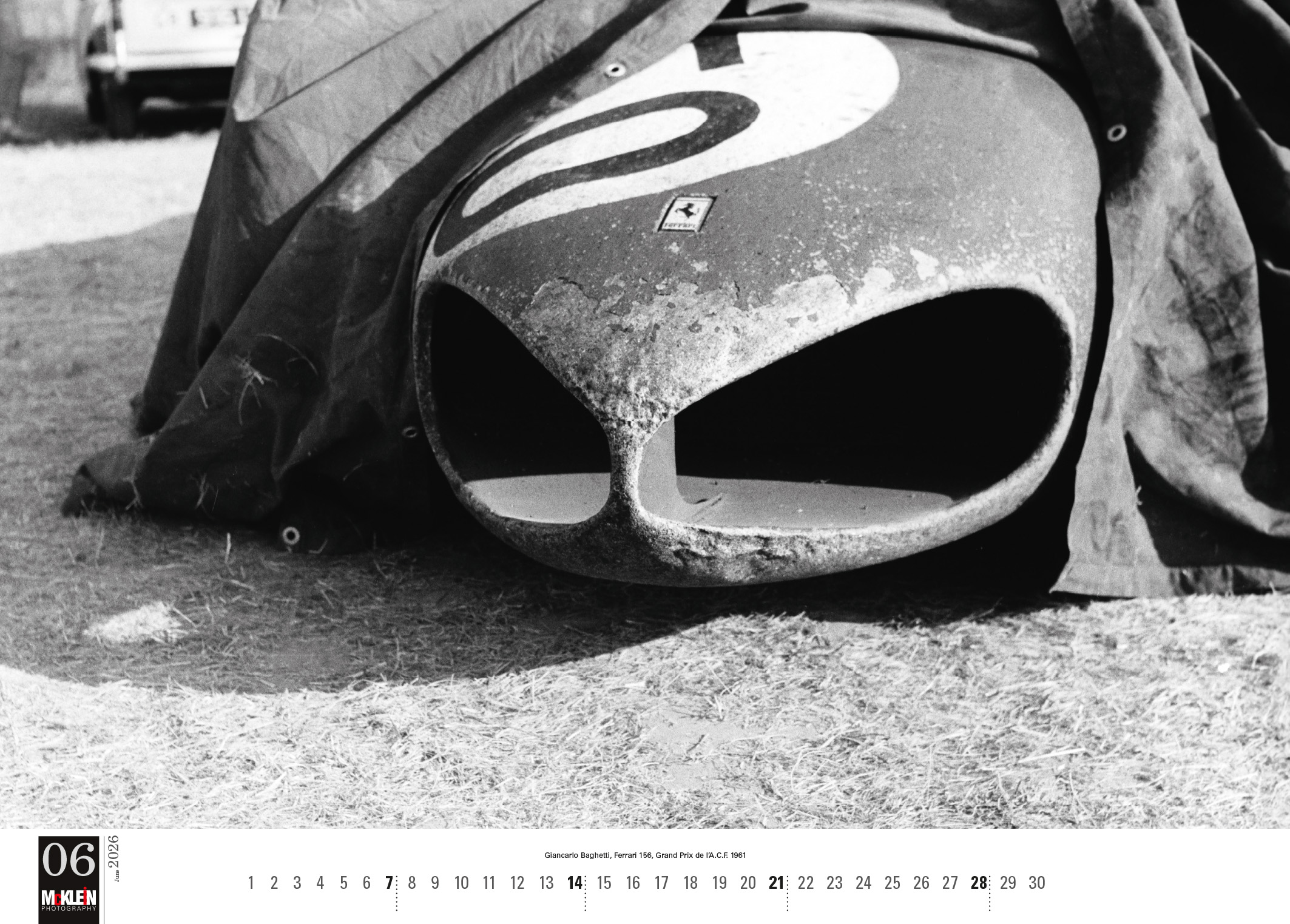 2026 Motorsport Classic Calendar By McKlein 5 MotorsportClassic2026 09