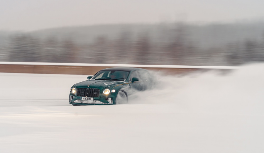 Bentley Flying Spur Sets New Winter Lap Record