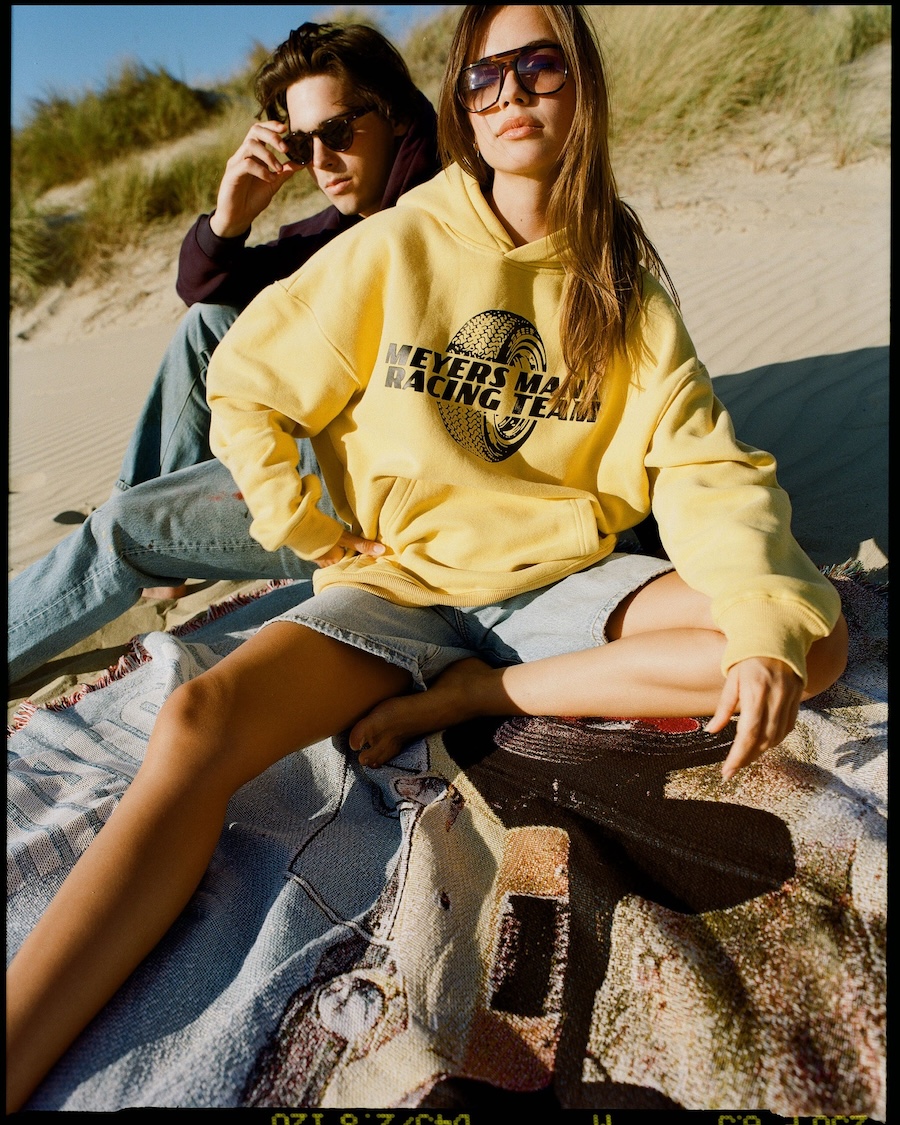 Meyers Manx Apparel & Accessories 11 YELLOW HOODIE 3