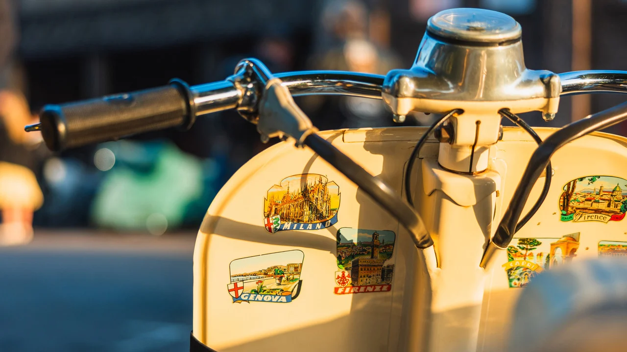 A Swarm Of Vespas At The Goodwood Revival 2026 8 2 2