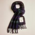 The Fireside Scarf In Highland Navy Plaid By Taylor Stitch