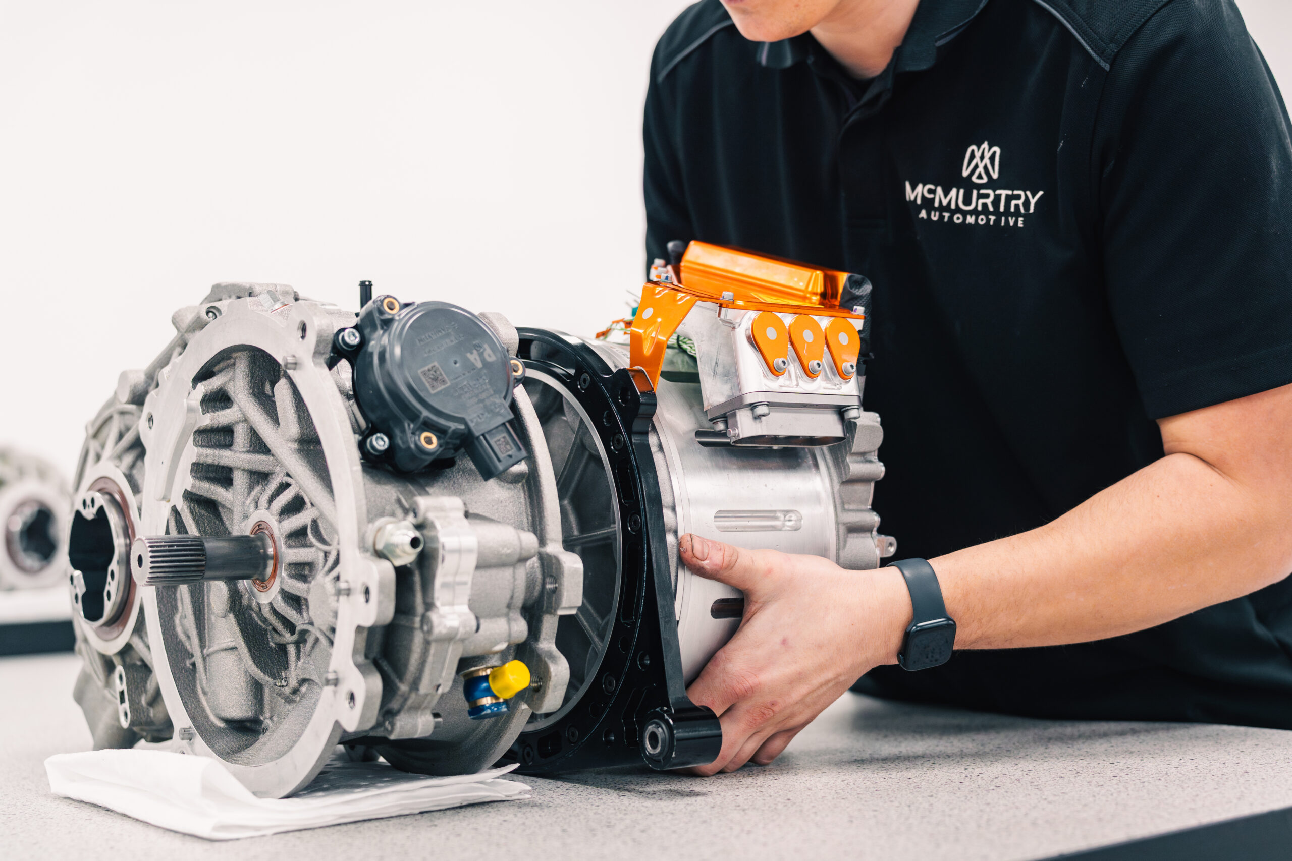 McMurtry Technician Assembly Powertrain components scaled