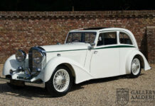 1933 Bentley 3½ litre “Streamline” by Park Ward & Co