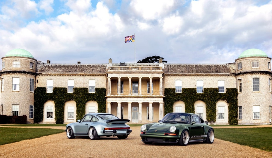 Singer With Central Feature Celebration At Goodwood FOS
