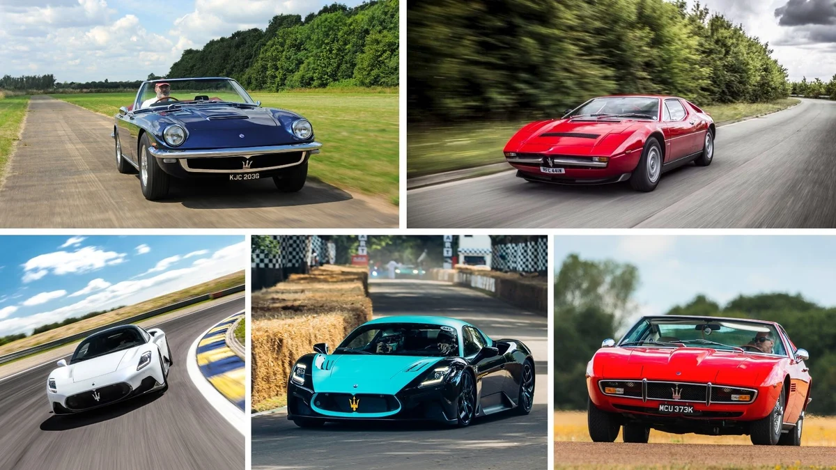 Maserati Through The Ages arrives At Salon Privé 2 2