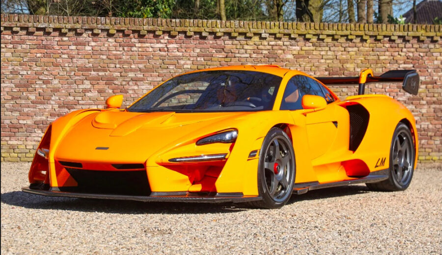 2020 McLaren Senna LM “Papaya Orange with 727 kms”