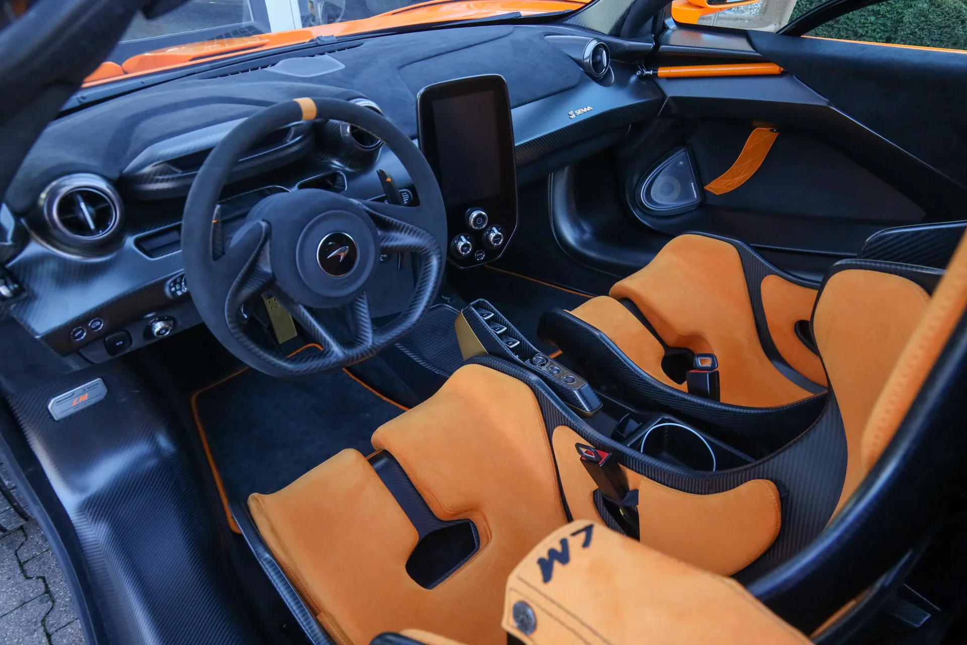 2020 McLaren Senna LM “Papaya Orange with 727 kms” 6 44