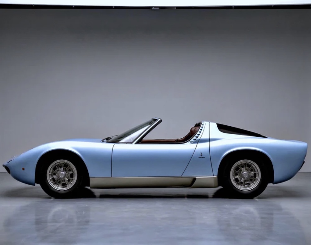 The Factory Lamborghini Miura Roadster 1 The Factory Lamborghini Miura Roadster