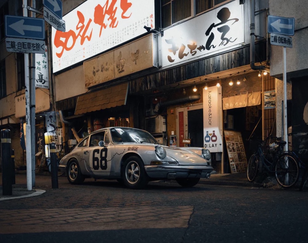 Shinjuku - 1968 Porsche 911 Comes Back To Life In Japan