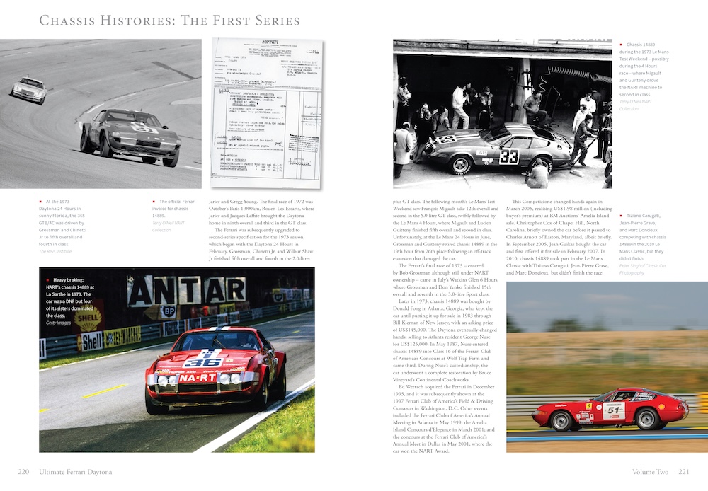 Unique Ferrari Daytona Book Auctioned For Charity At Villa d'Este 14 SPREAD 12