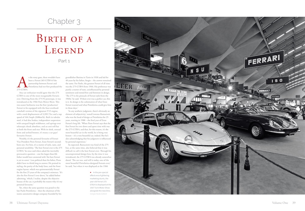 Unique Ferrari Daytona Book Auctioned For Charity At Villa d'Este 4 SPREAD 2