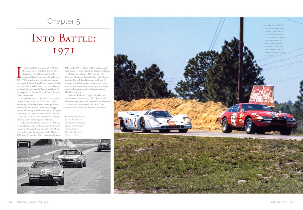 Unique Ferrari Daytona Book Auctioned For Charity At Villa d'Este 11 SPREAD 8