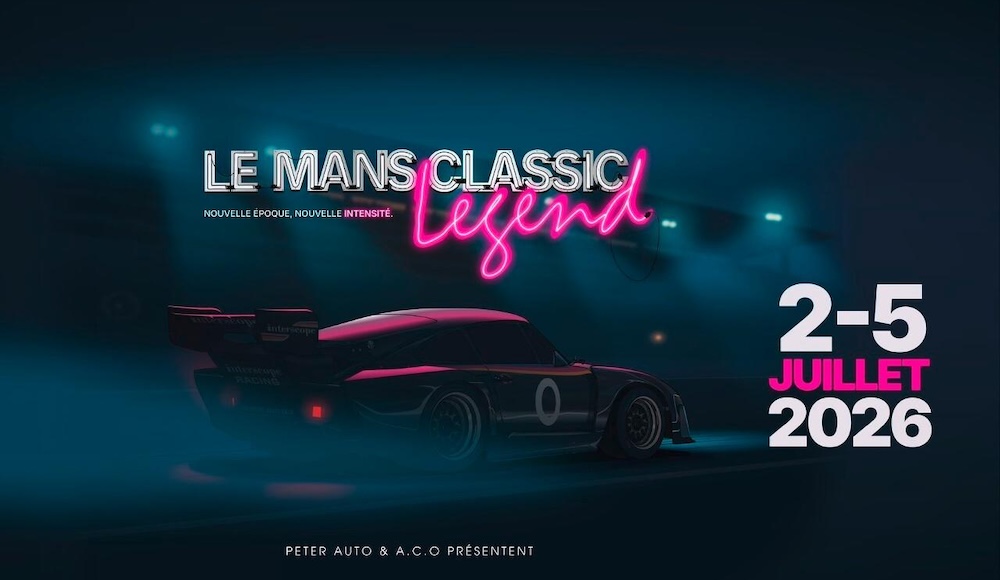 LE MANS CLASSIC LEGEND 2–5 JULY 2026