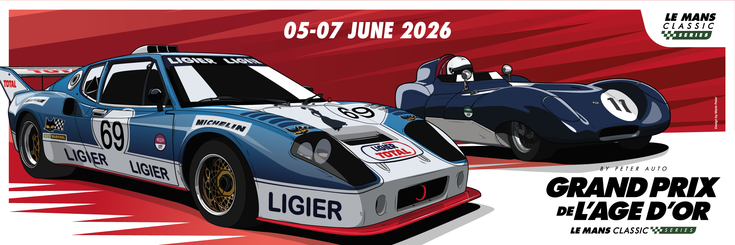 Le Mans Classic Series: 61st Edition Of The Grand Prix de l'Age d'Or