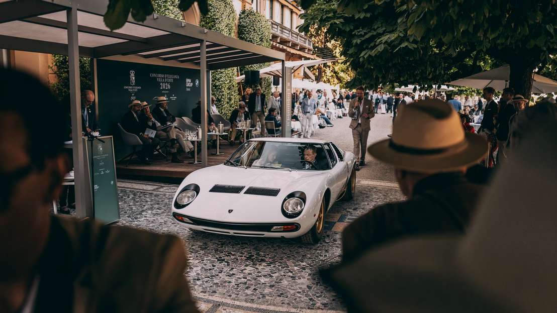 Screenshot 2026 05 22 at 01 04 39 Lamborghini Miura awarded at Villa dEste 2026