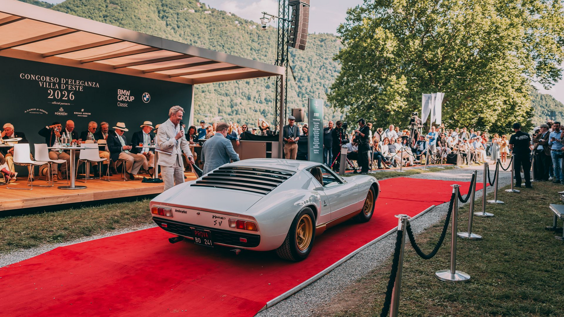 Screenshot 2026 05 22 at 01 04 45 Lamborghini Miura awarded at Villa dEste 2026