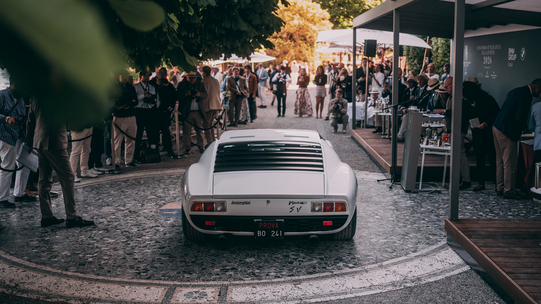 Screenshot 2026 05 22 at 01 04 56 Lamborghini Miura awarded at Villa dEste 2026
