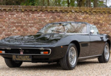 1968 Maserati Ghibli 4700 Spyder “Built by Campana Carrozzeria Modena”