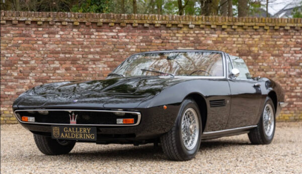 1968 Maserati Ghibli 4700 Spyder “Built by Campana Carrozzeria Modena”