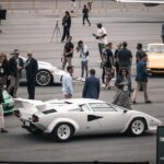 Chasing The Lamborghini Countach Poster Car