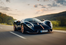 The De Tomaso P72 Aurelian Night Commission