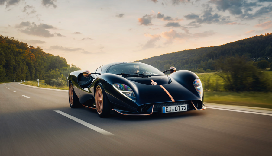 The De Tomaso P72 Aurelian Night Commission