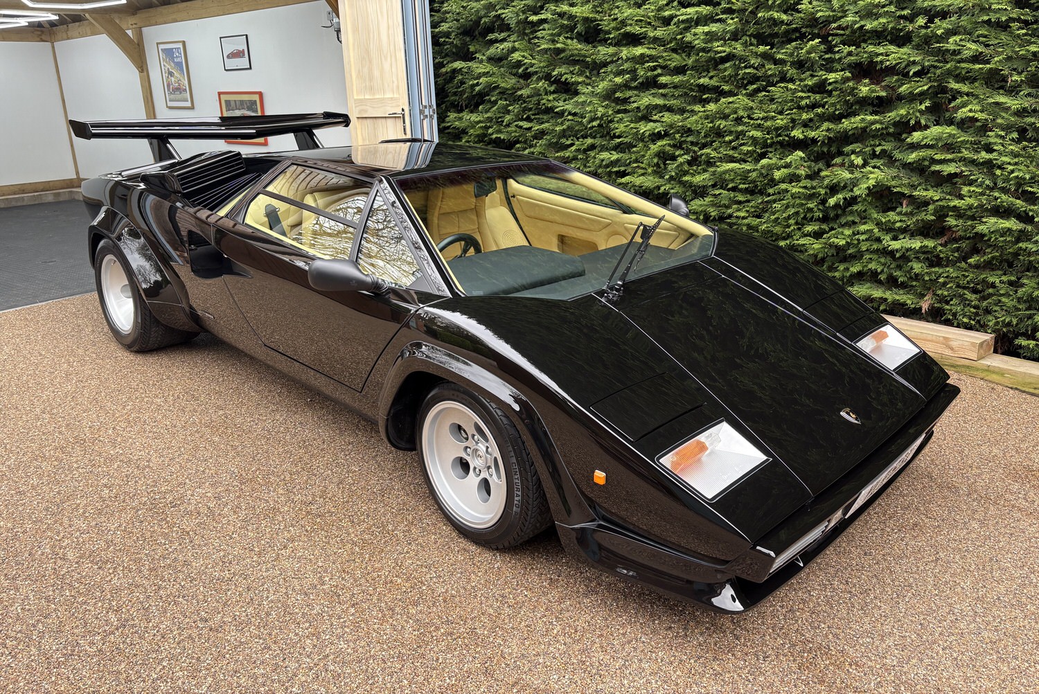 One-Off 1952 Ferrari With First Concours Entry Unveiled For Salon Privé 4 1982 Lamborghini Countach 5000S Front Right Three Quarter view 2 1