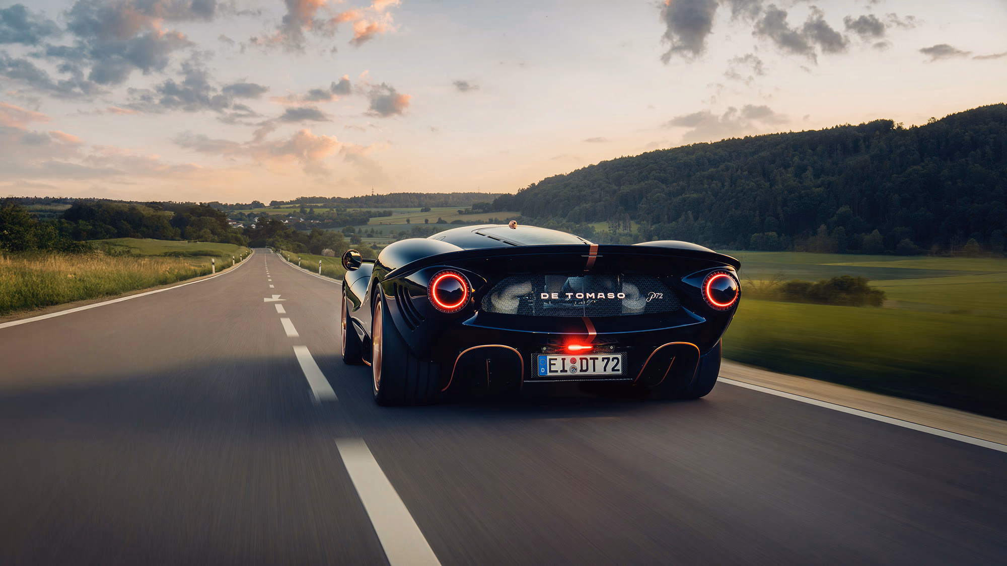 The De Tomaso P72 Aurelian Night Commission 7 7