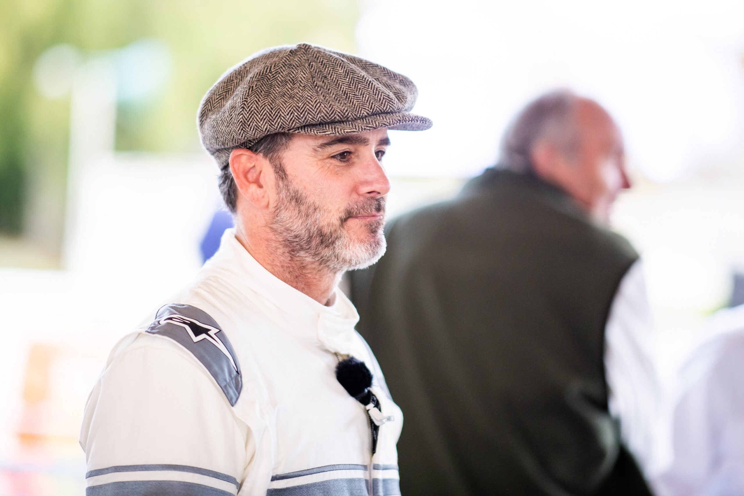 Jimmie Johnson at the 2022 Goodwood Revival. Ph. by Lou Johnson scaled