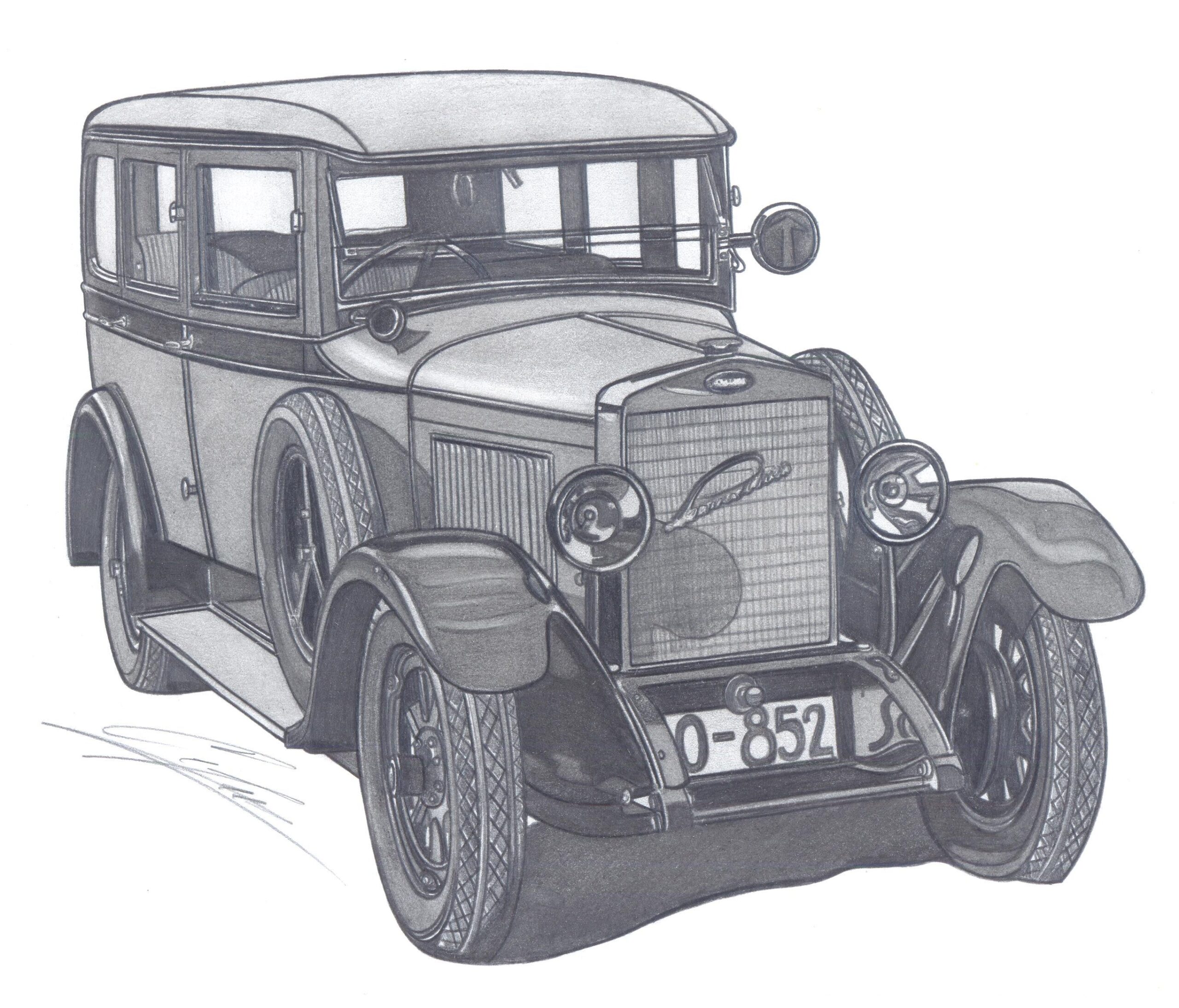 Laurin Klement Skoda 110 bodywork by Sodomka 1925 1929 scaled