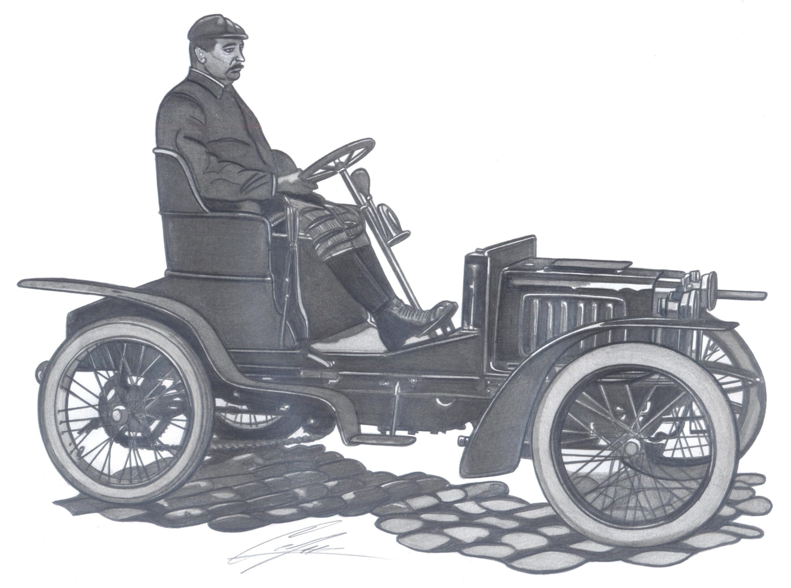 Laurin Klement pre production car 1905 scaled