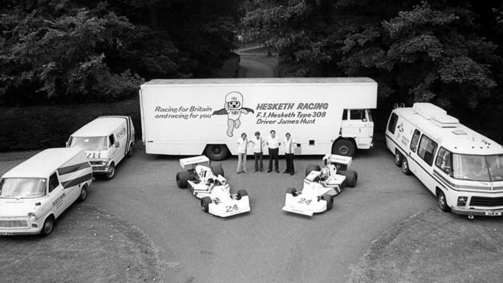 Iconic Hesketh F1 & Motorcycles At The Grand 1 1 1
